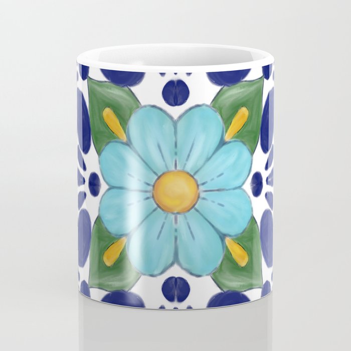 talavera tile 2 Coffee Mug Gallery Image 4