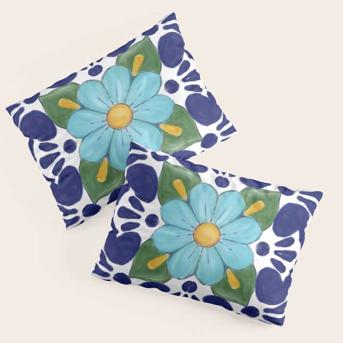 talavera tile 2 Pillow Sham Gallery Image 3