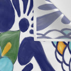 talavera tile 2 Wall Tapestry Gallery Image 3