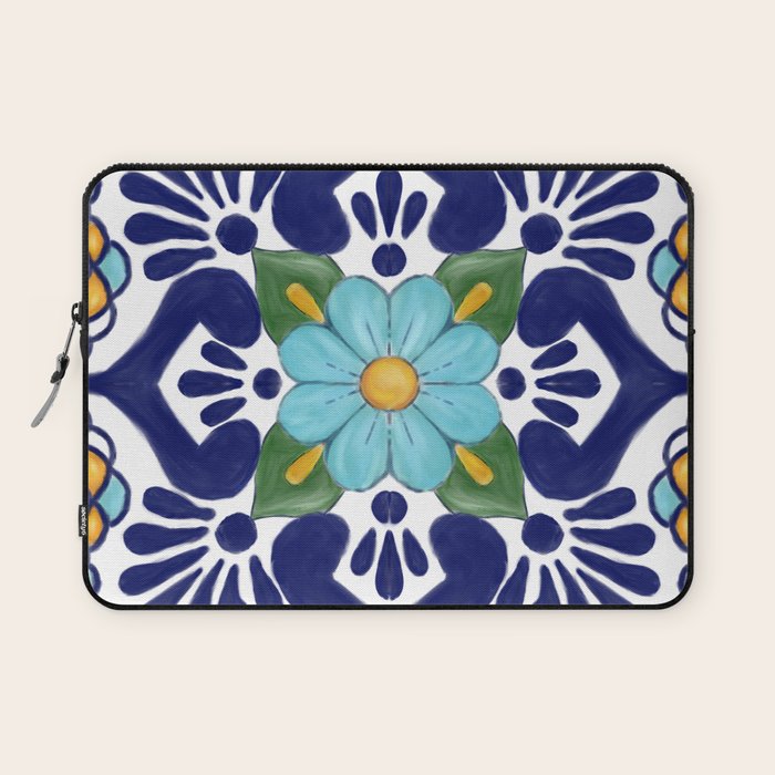 talavera tile 2 Laptop Sleeve Gallery Image 1