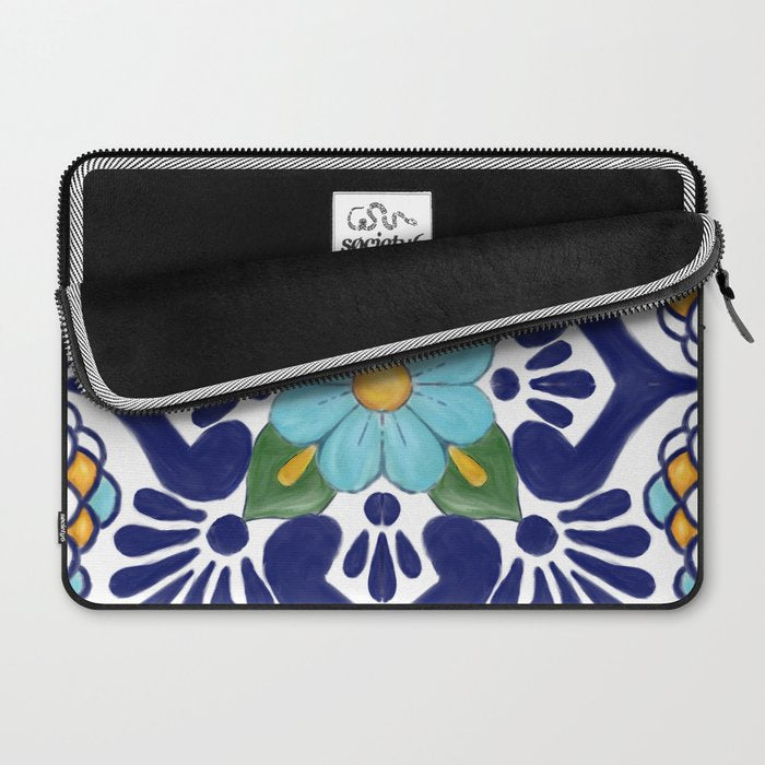 talavera tile 2 Laptop Sleeve Gallery Image 2