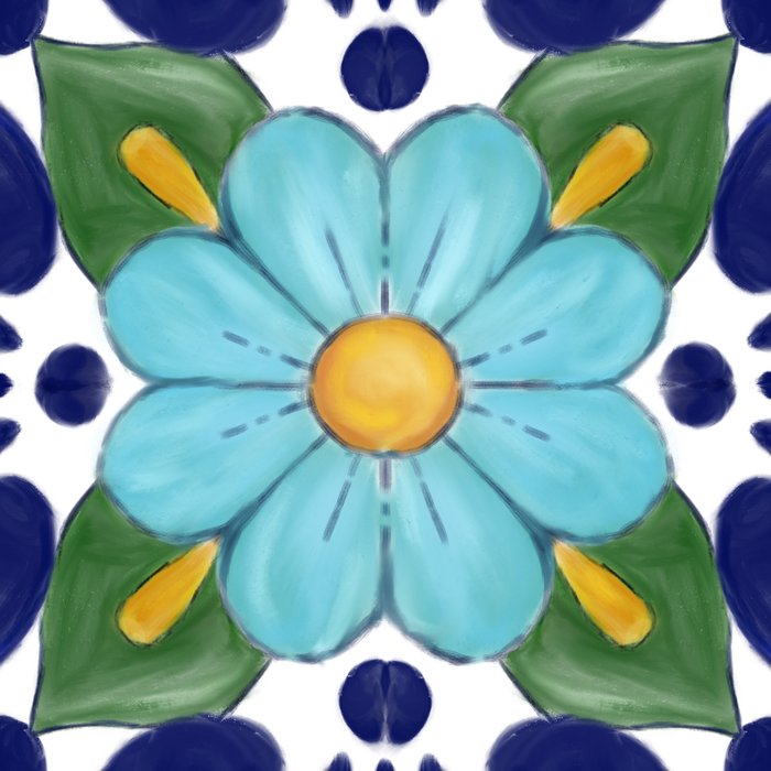 talavera tile 2 Coffee Mug Gallery Image 2