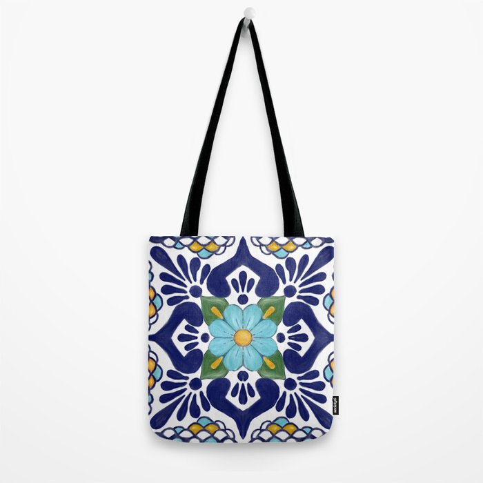 talavera tile 2 Tote Bag Gallery Image 2