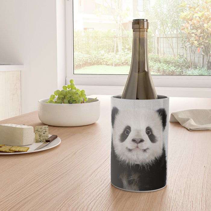 Panda Bear - Colorful Wine Chiller Gallery Image 4
