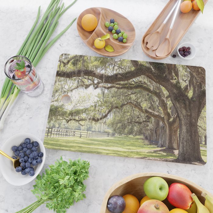 Lowcountry Avenue of Oaks x South Carolina Photography Cutting Board Gallery Image 2