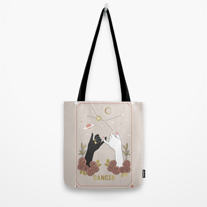 Cancer Zodiac Series Tote Bag Gallery Image 2
