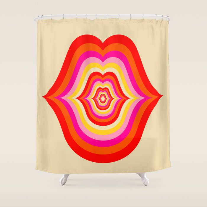 Sweet Kiss Shower Curtain Gallery Image 1