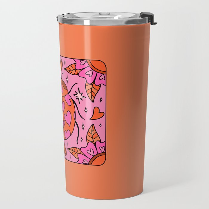 Valentine Lady Bug Travel Mug Gallery Image 2
