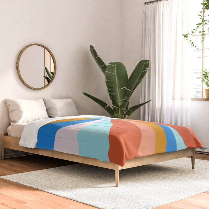 Camryn, rainbow leaf Comforter Gallery Image 2