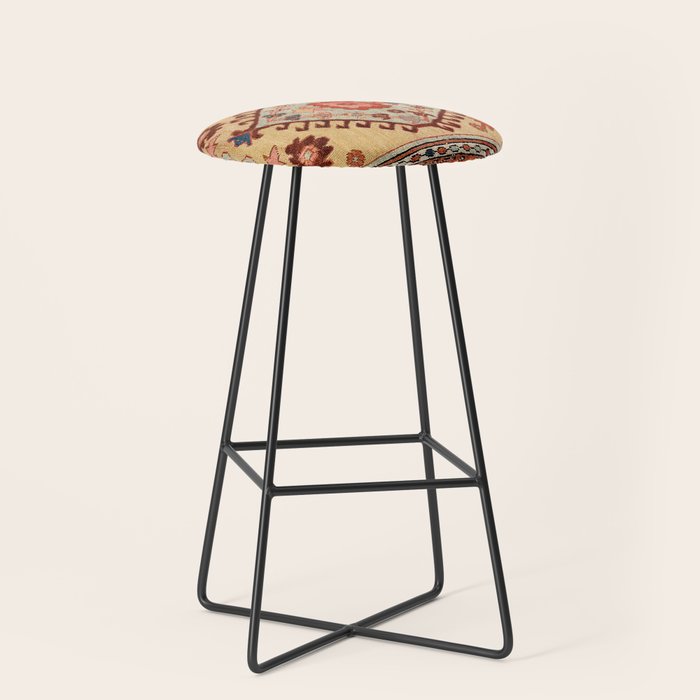 Bakhshaish Azerbaijan Northwest Persian Long Rug Print Stool Gallery Image 1