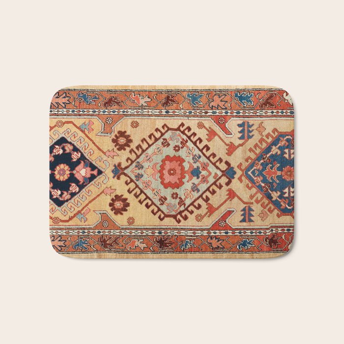 Bakhshaish Azerbaijan Northwest Persian Long Rug Print Bath Mat Gallery Image 1