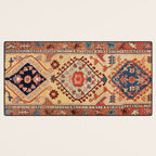 Bakhshaish Azerbaijan Northwest Persian Long Rug Print Desk Mat Gallery Image 3