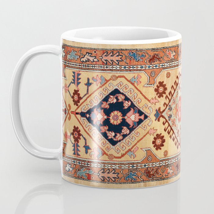 Bakhshaish Azerbaijan Northwest Persian Long Rug Print Coffee Mug Gallery Image 3