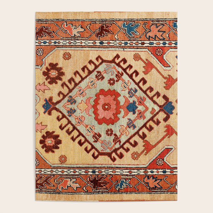 Bakhshaish Azerbaijan Northwest Persian Long Rug Print Poster Gallery Image 4
