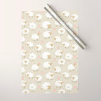 Cute Fluffy Sheep Pattern Wrapping Paper Gallery Image 1