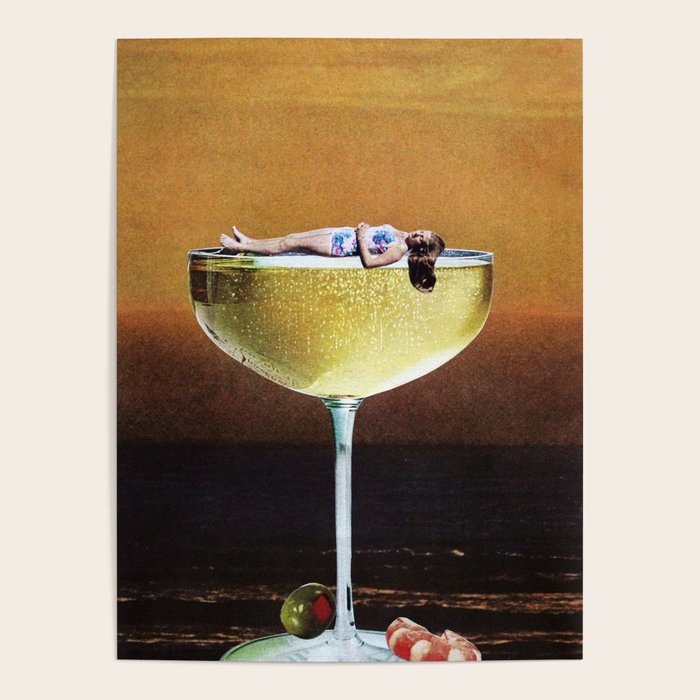 Champagne Sunset Poster Gallery Image 4