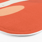 Abstraction minimal cat 31 relax day Bath Mat Gallery Image 3