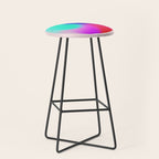 Pink And Purple Gradient Sphere Stool Gallery Image 1