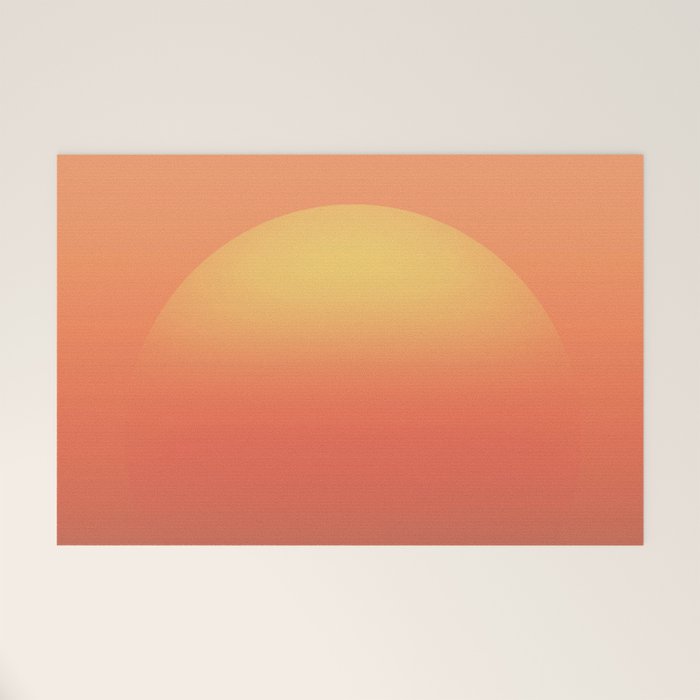 Ocean sunrise Welcome Mat Gallery Image 1