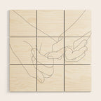 Pinky Promise Wood Wall Art Gallery Image 1