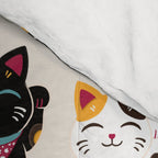 Maneki Neko - Lucky Cats Comforter Gallery Image 4