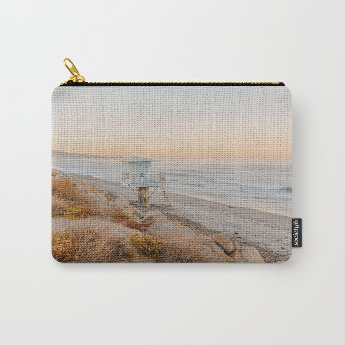 no lifeguard lxix / san diego, california Carry All Pouch Gallery Image 1