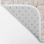 Rose Gold Watercolor Tile Bath Mat Gallery Image 2