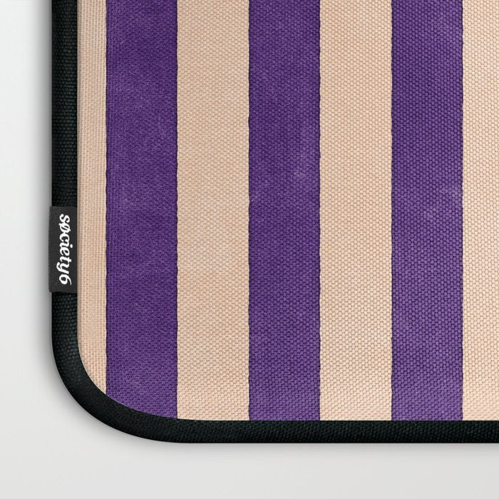 STRIPES 001 H - Fig Laptop Sleeve Gallery Image 3