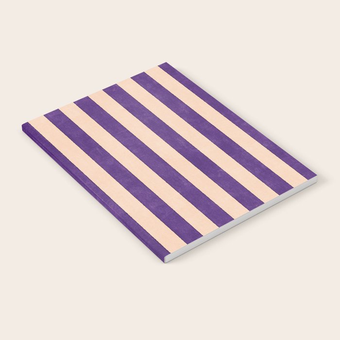STRIPES 001 H - Fig Notebook Gallery Image 1