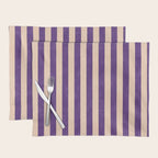 STRIPES 001 H - Fig Placemat Gallery Image 1
