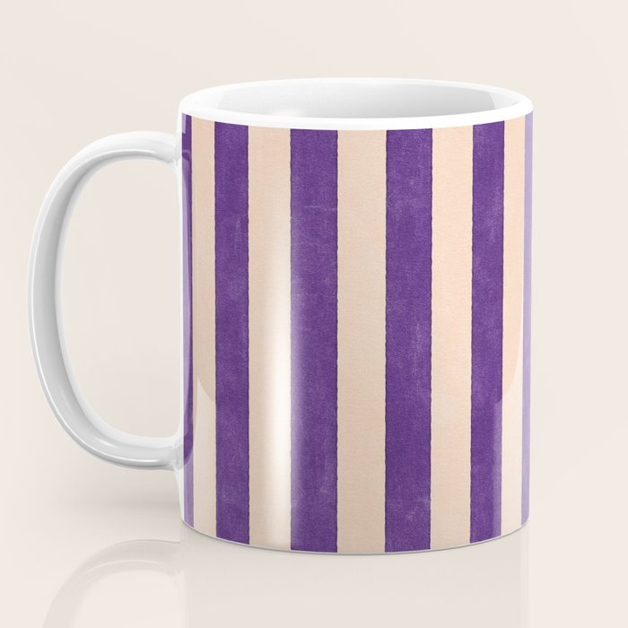 STRIPES 001 H - Fig Coffee Mug Gallery Image 3