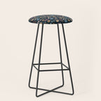 Romantic Botanica - Tapestry Bouquet in Navy Stool Gallery Image 1