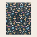 Romantic Botanica - Tapestry Bouquet in Navy Notebook Gallery Image 4