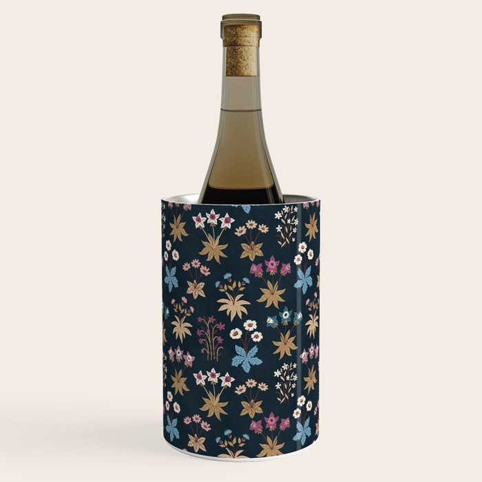 Romantic Botanica - Tapestry Bouquet in Navy Wine Chiller Gallery Image 1