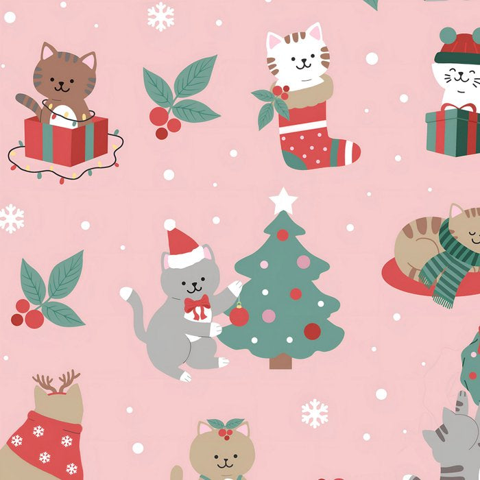 Christmas Festive Cute Holiday Kittens Coffee Mug Gallery Image 2