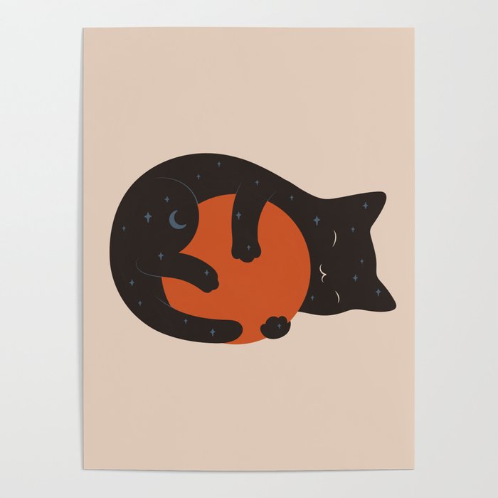 Cat Landscape 156 Poster Gallery Image 4