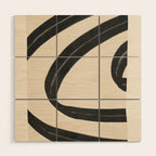 Minimal Abstract Art 17 Wood Wall Art Gallery Image 1