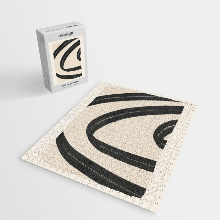 Minimal Abstract Art 17 Jigsaw Puzzle Gallery Image 2
