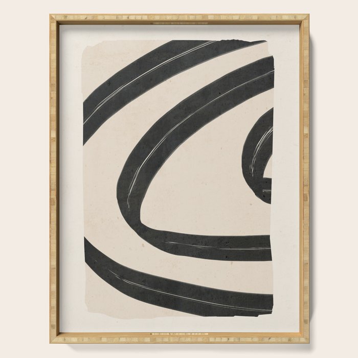 Minimal Abstract Art 17 Serving Tray Gallery Image 1