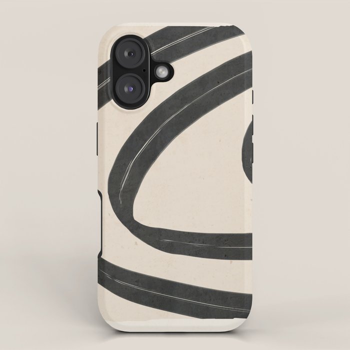 Minimal Abstract Art 17 iPhone Case Gallery Image 1