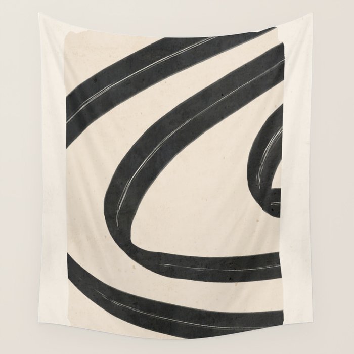 Minimal Abstract Art 17 Wall Tapestry Gallery Image 1