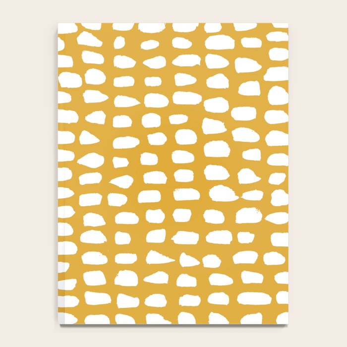 Dots (Mustard Yellow) Notebook Gallery Image 4