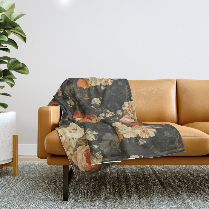 Mysterious Garden IV Throw Blanket Gallery Image 1