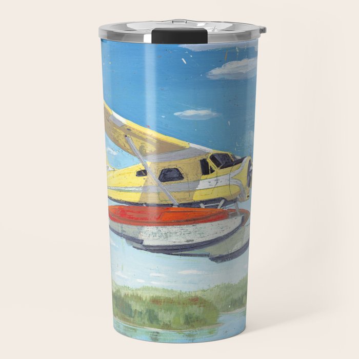 dehavilland beaver dhc-2 float plane Travel Mug Gallery Image 1