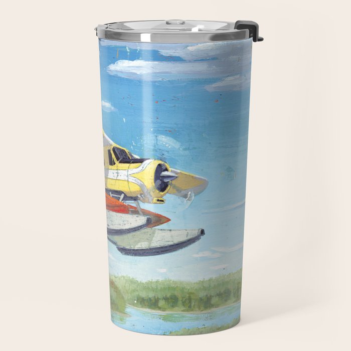 dehavilland beaver dhc-2 float plane Travel Mug Gallery Image 2