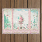 The Enchanted Garden, French Conservatory Outdoor Rug Gallery Image 1