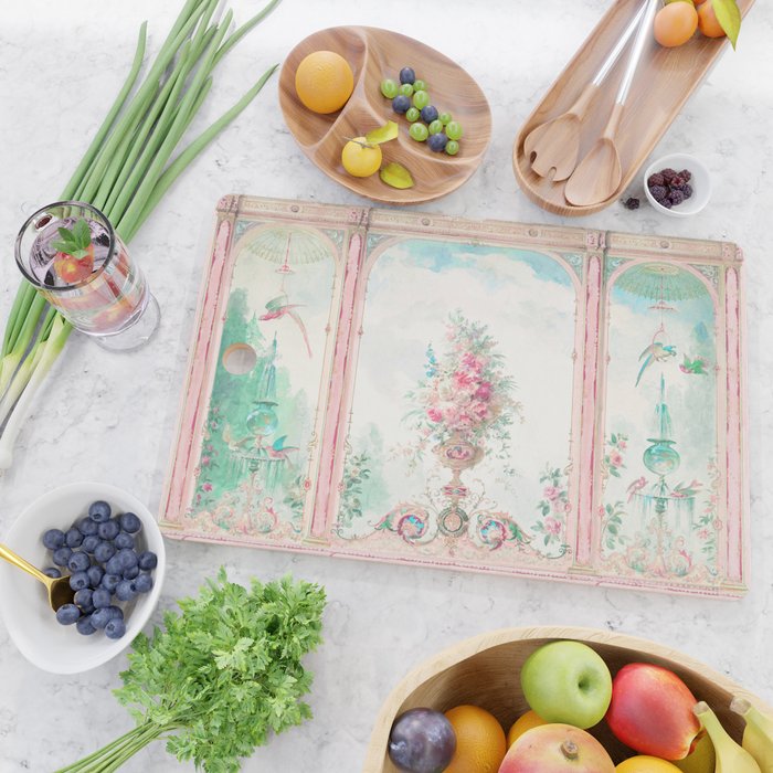 The Enchanted Garden, French Conservatory Cutting Board Gallery Image 2