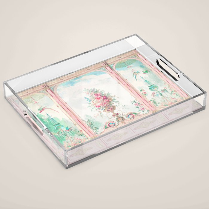 The Enchanted Garden, French Conservatory Acrylic Tray Gallery Image 1