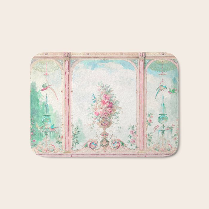 The Enchanted Garden, French Conservatory Bath Mat Gallery Image 1