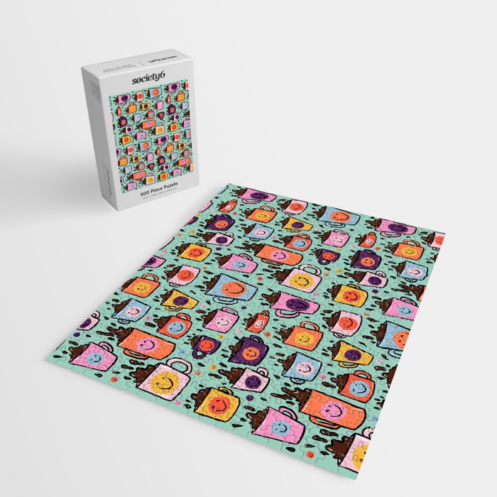 Smiley Coffee Jigsaw Puzzle Gallery Image 2